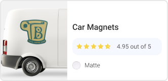 Die-Cut Car Magnets