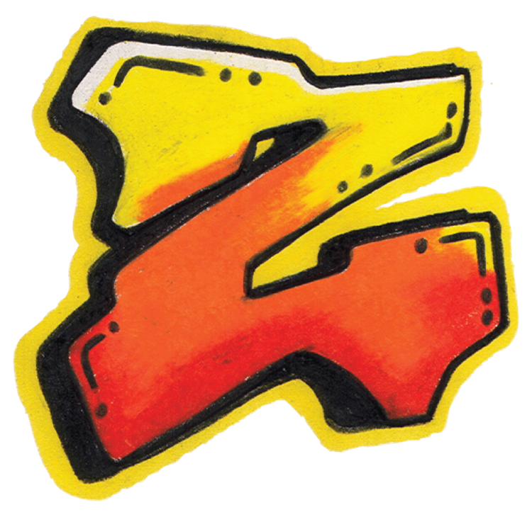 Graffiti Letter Z
