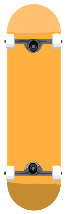 Yellow Skateboard