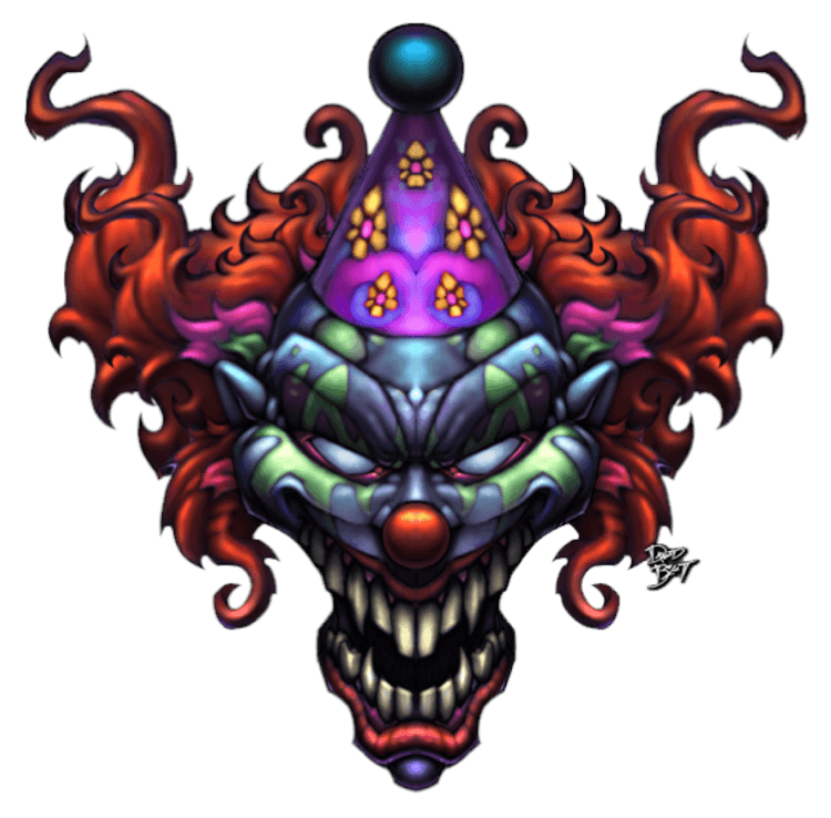 evil clown