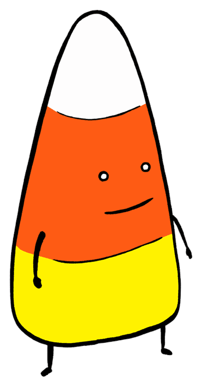Face Candy Corn