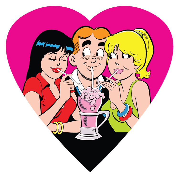 Archie Milkshake Love Heart