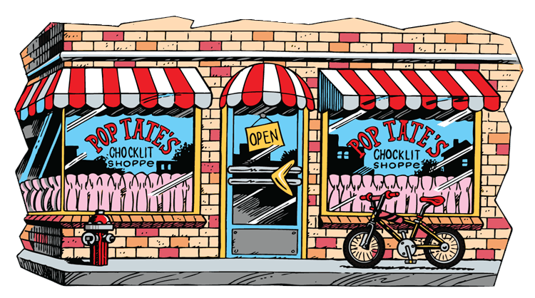 Pop Tates Chocklit Shoppe
