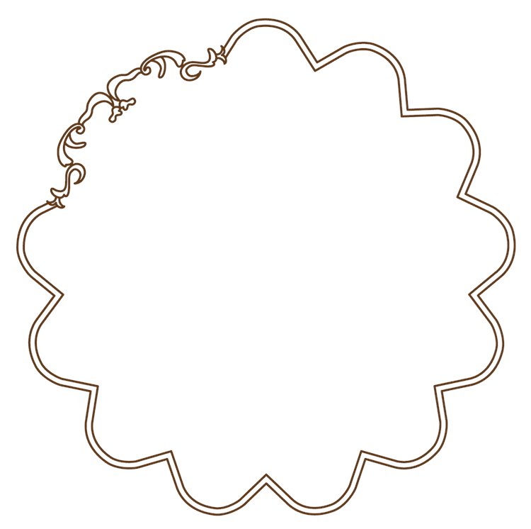 Victorian Scallop Border