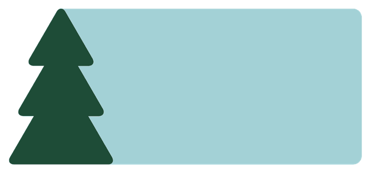 Vintage Christmas Tree Label