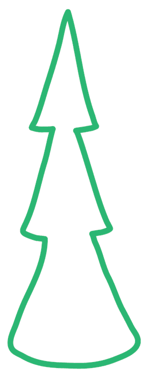 3-Points Christmas Tree