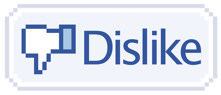 Funny Retro Facebook Dislike