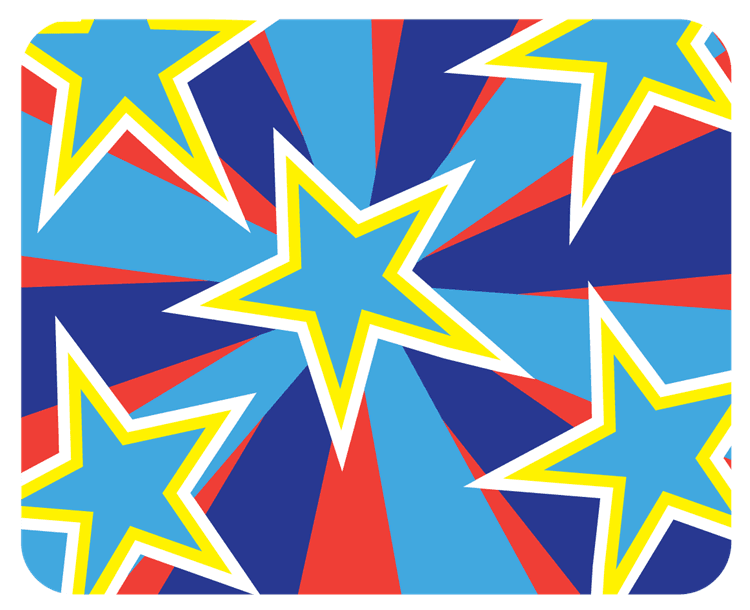 Blue Stars Background