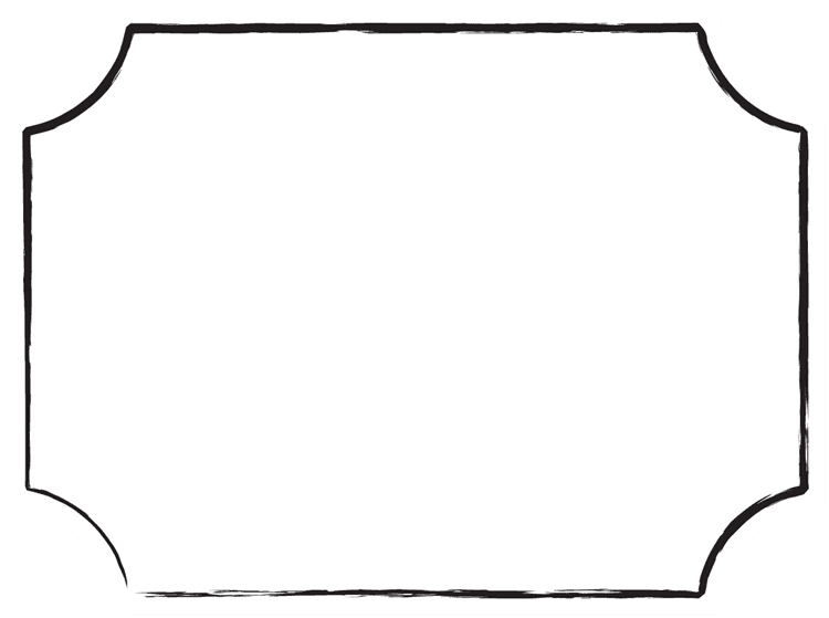 Inverse Round Corner Border