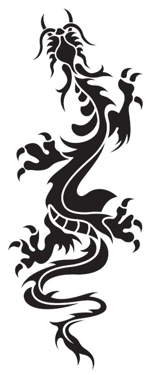 Tribal Crawling Dragon