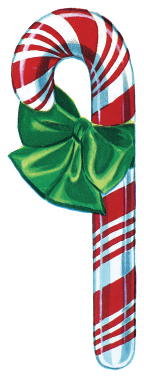 Vintage Christmas Candy Can