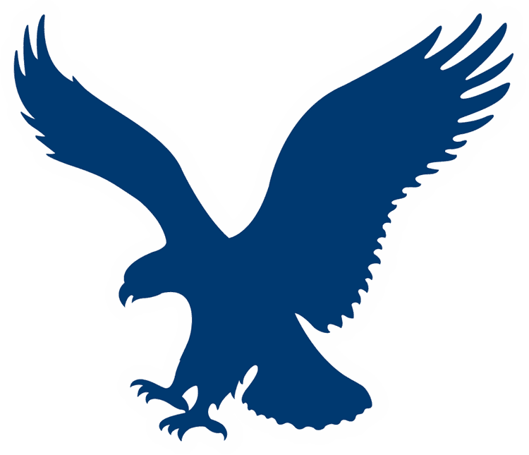 Blue Eagle Silhouette 