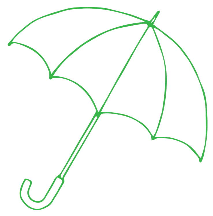 Umbrella Outline
