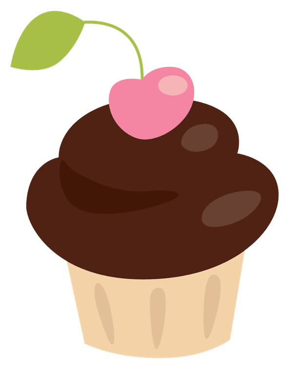 Chocolate Cherry Cupcake