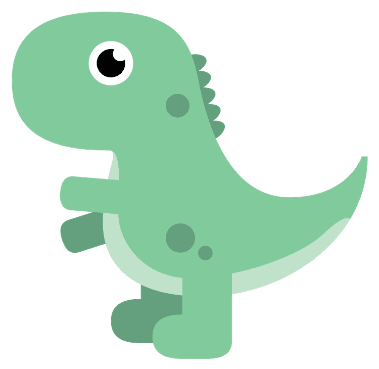 Green T-Rex Dinosaur