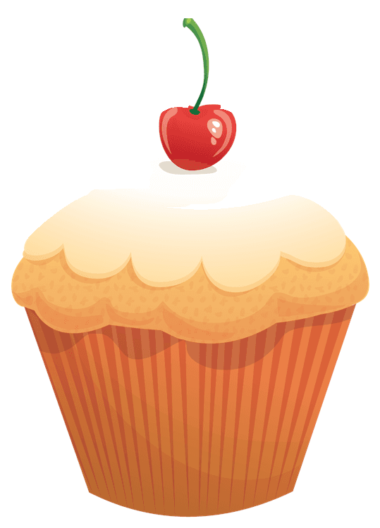 Vanilla Cherry Cupcake 