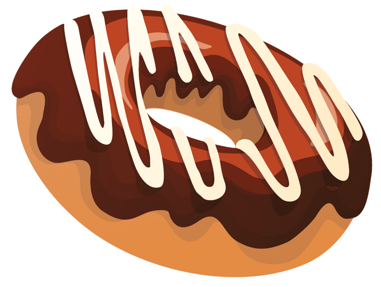 Donut Chocolate Swirl