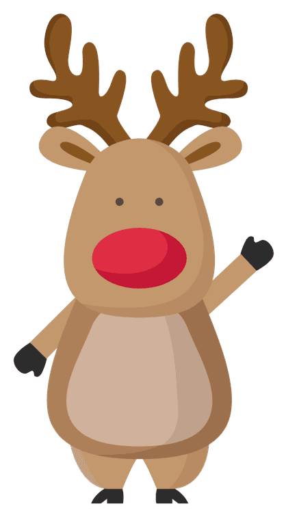 Rudolph Christmas Wave