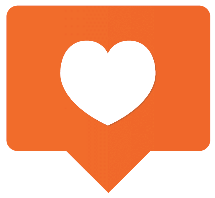 Instagram Love Heart Like 