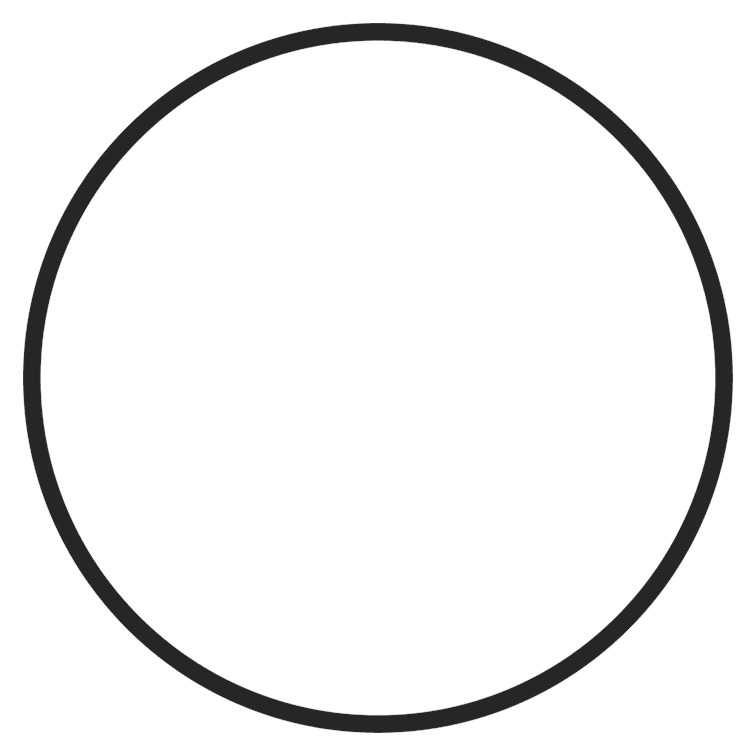 Circle Border Medium