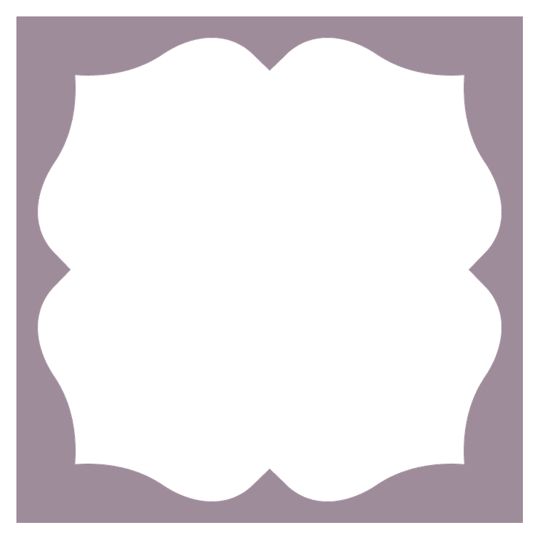 Curved Decorative Photo Frame