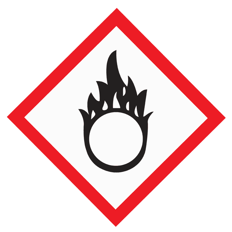 Warning Oxidizer