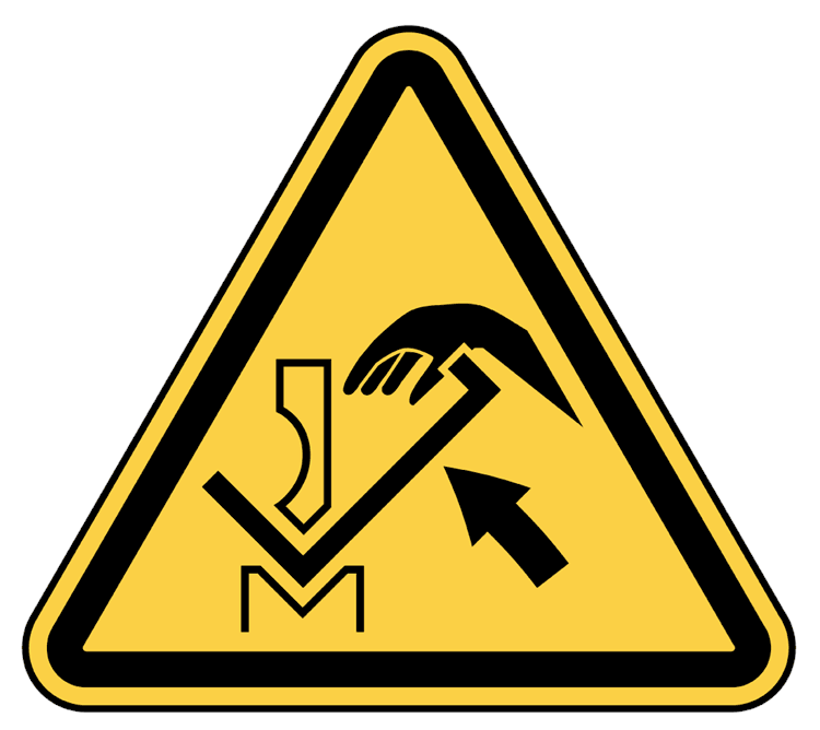 Risk of Crushing Hand Car