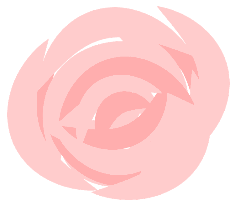 Light Stylized Rose Flower