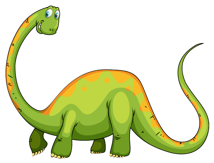 Spotted Brontosaurus Dinosaur