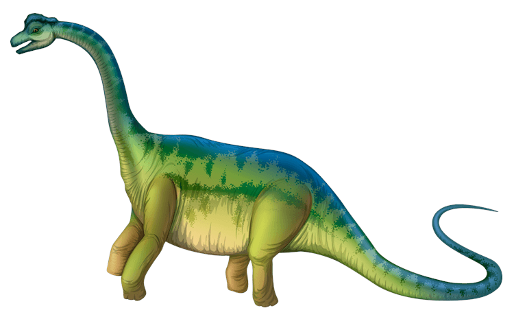 Realistic Brachiosaurus Dinosaur