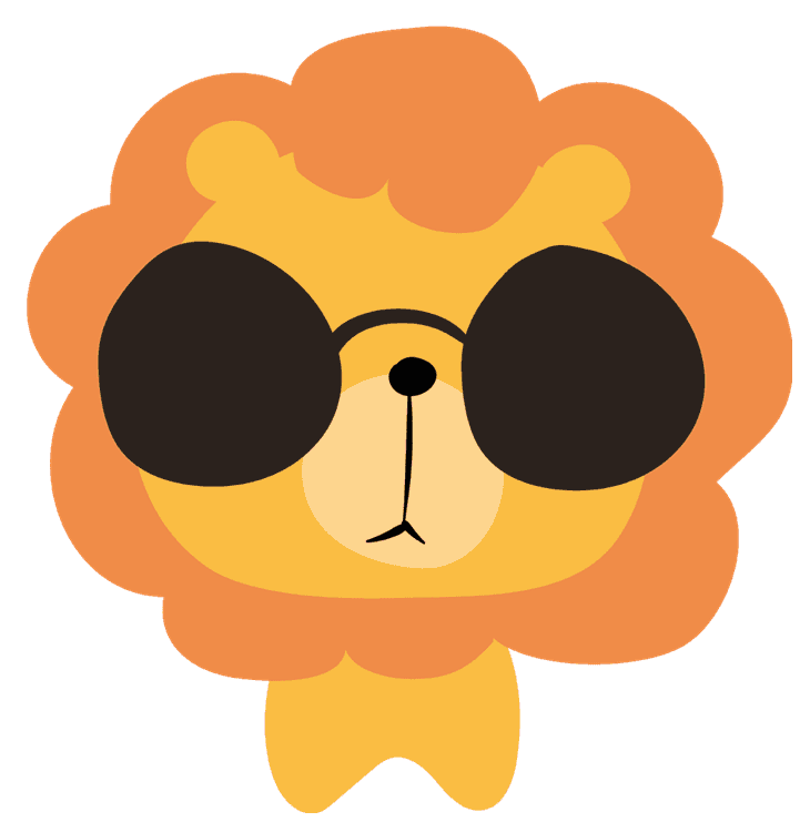 Lion with Sunglasses