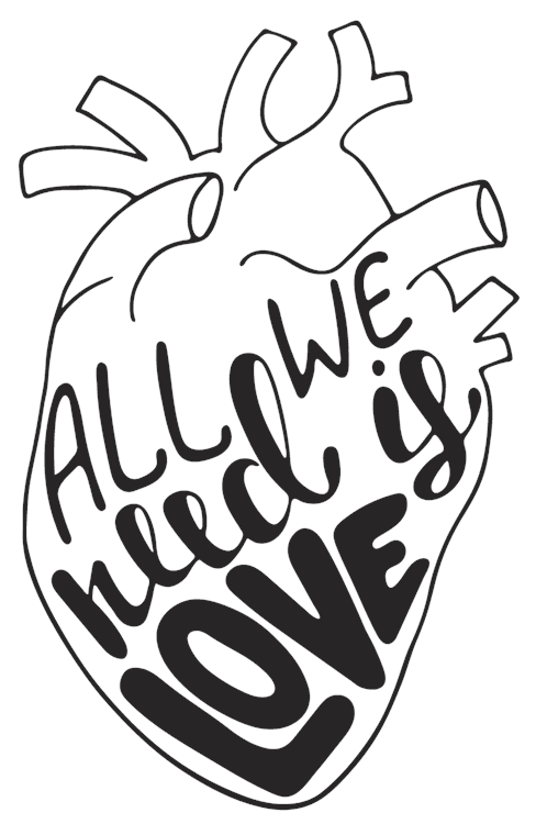quotes all we need is love heart
