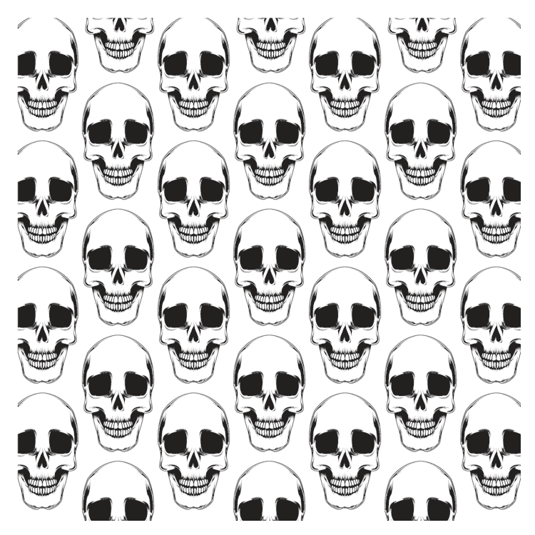Skulls Background Pattern