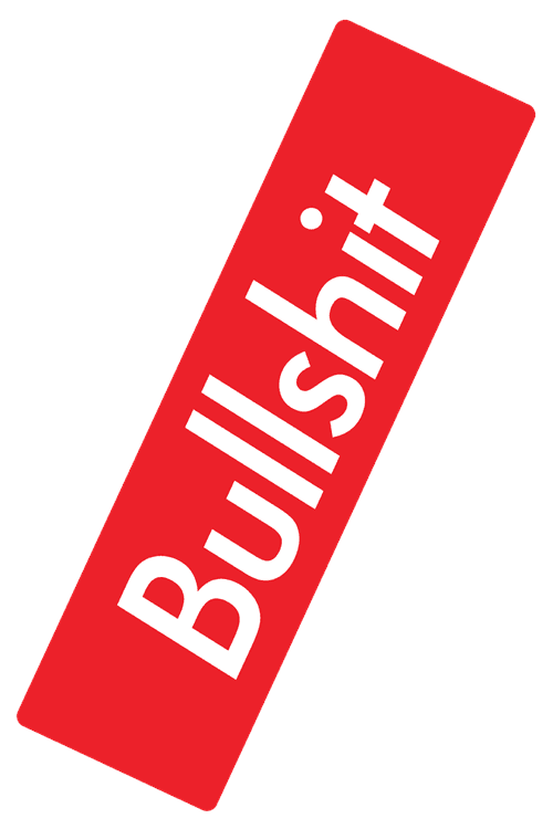 Supreme Bullshit Funny Logo