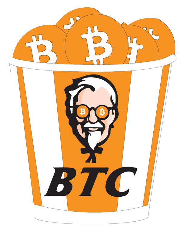 Funny KFC Bitcoin