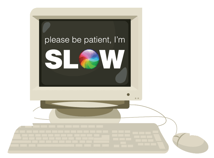 Funny Slow Computer