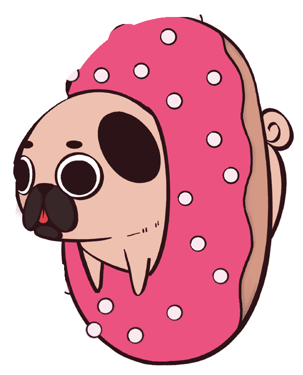 Pug Donut