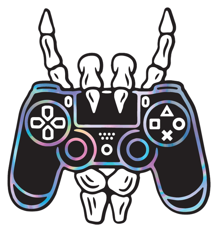 Skeleton PS4 Controller