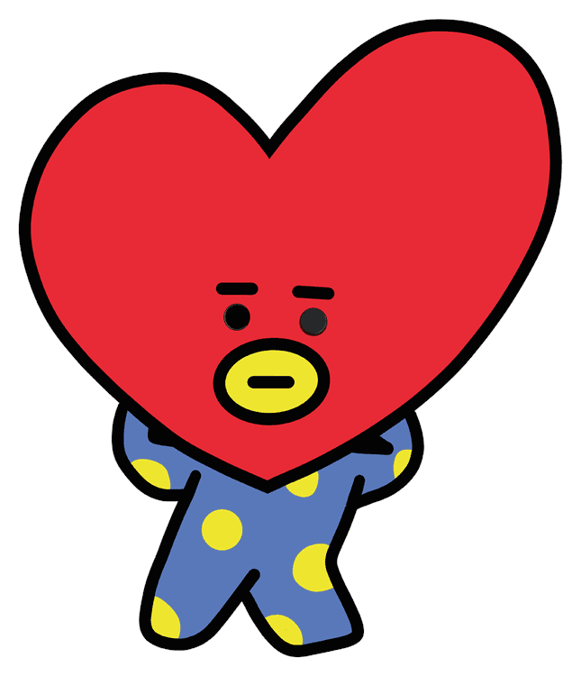 BT21 Tata Heart