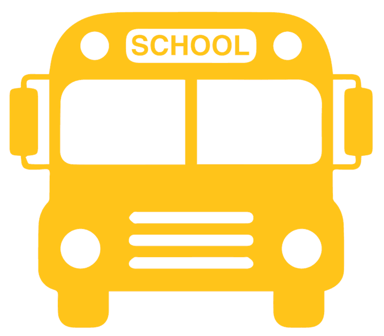 Yellow School Bus Front