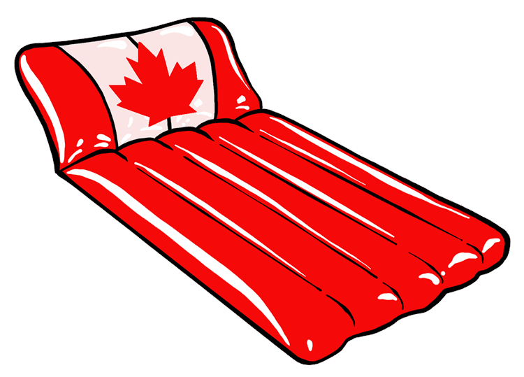 Canada Lounge Floaty