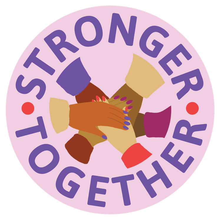 Stronger Together Purple