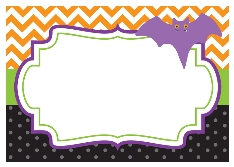 Halloween Name Tag D