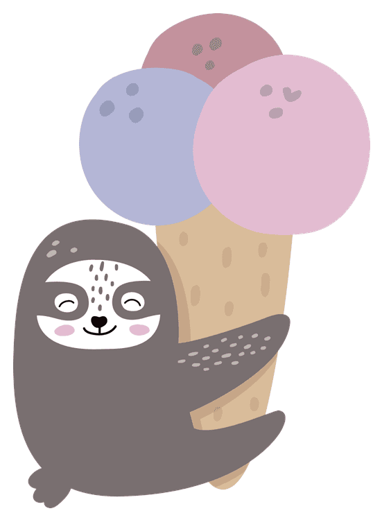 Ice Cream Sloth