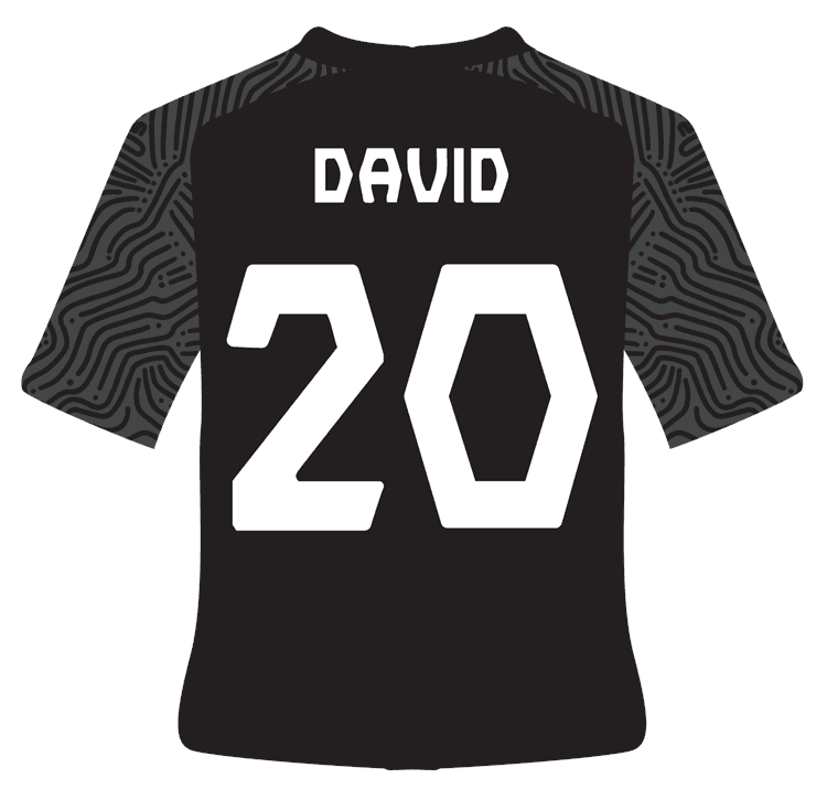 David Jersey Black