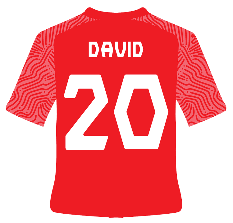 David Jersy Red
