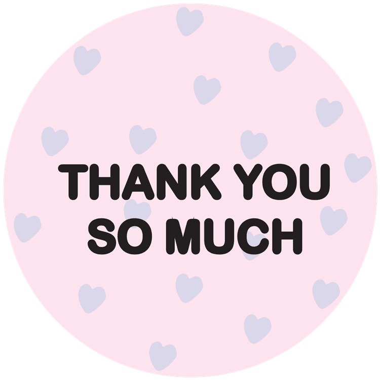 Thank You So Much Hearts