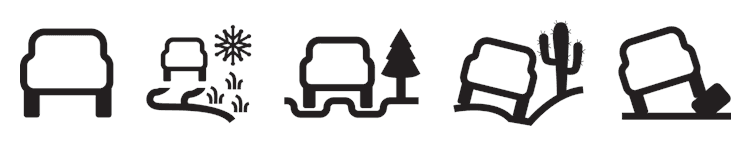 Terrain Response Icons