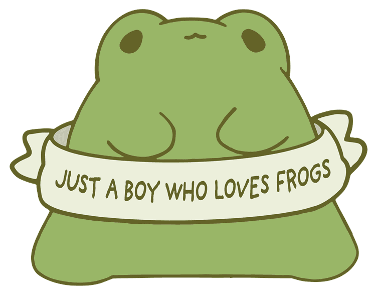 Just A Boy Who Loves Frogs