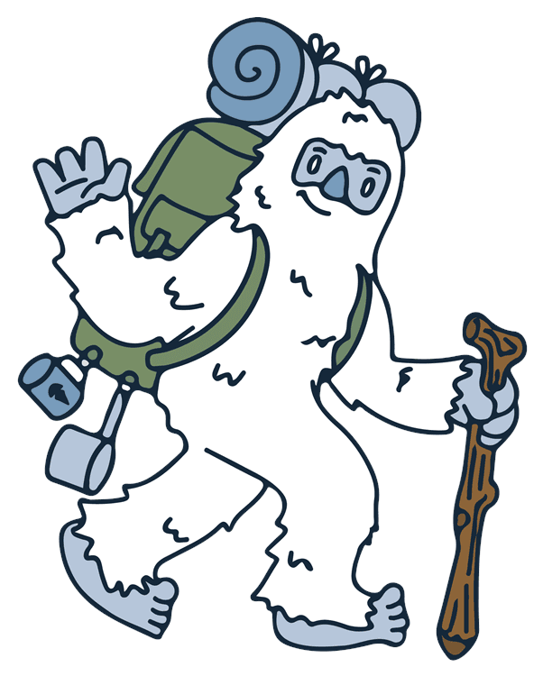 Hiking Yeti